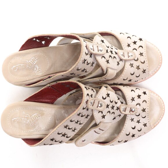 Freebird by Steven MOON STAR Mule Open Toe Sandal Women 10 - Picture 9 of 16